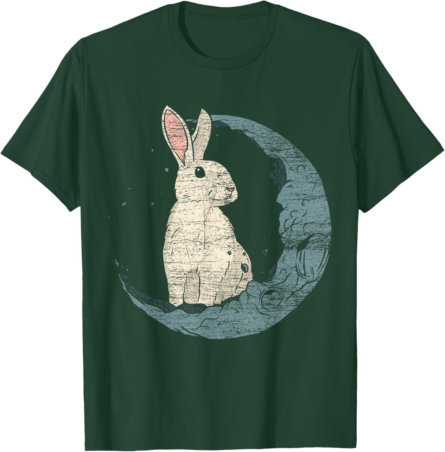 Moon Rabbit T-Shirt - T-Shirt | Forest