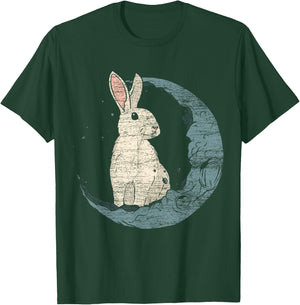 Moon Rabbit T-Shirt - T-Shirt | Forest