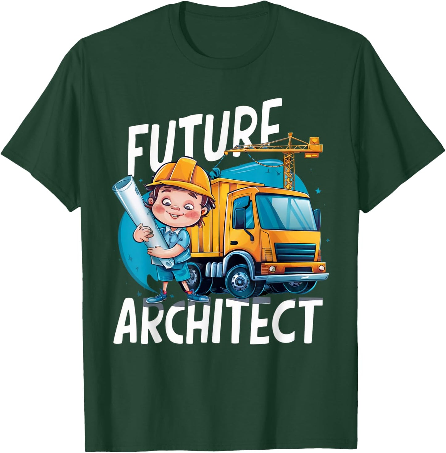 Future Architect Costume for Toddler Adults & Kids T-Shirt - T-Shirt | Forest