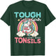 Tonsil Surgery Recovery Shirt Girls Unicorn Tonsil Removal T-Shirt - T-Shirt | Forest