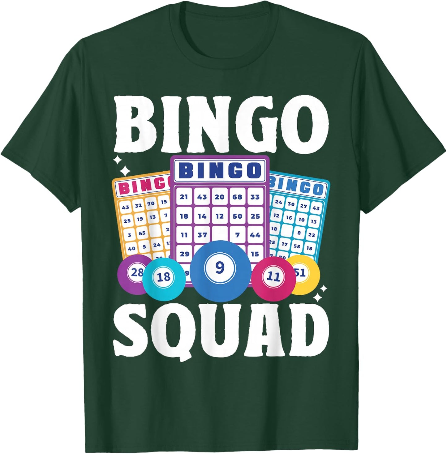 Bingo Squad T-Shirt - T-Shirt | Forest