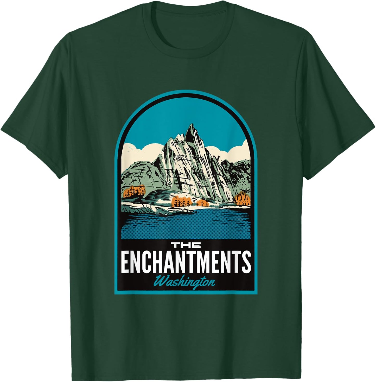 The Enchantments Washington T-Shirt - T-Shirt | Forest