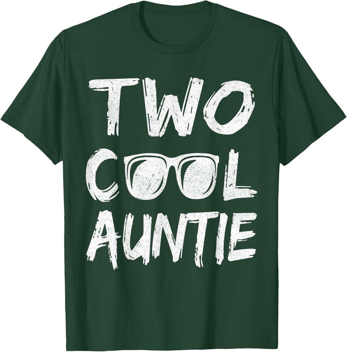Auntie Of The Birthday Boy Two Cool 2nd Bday Family Matching T-Shirt - T-Shirt | Forest