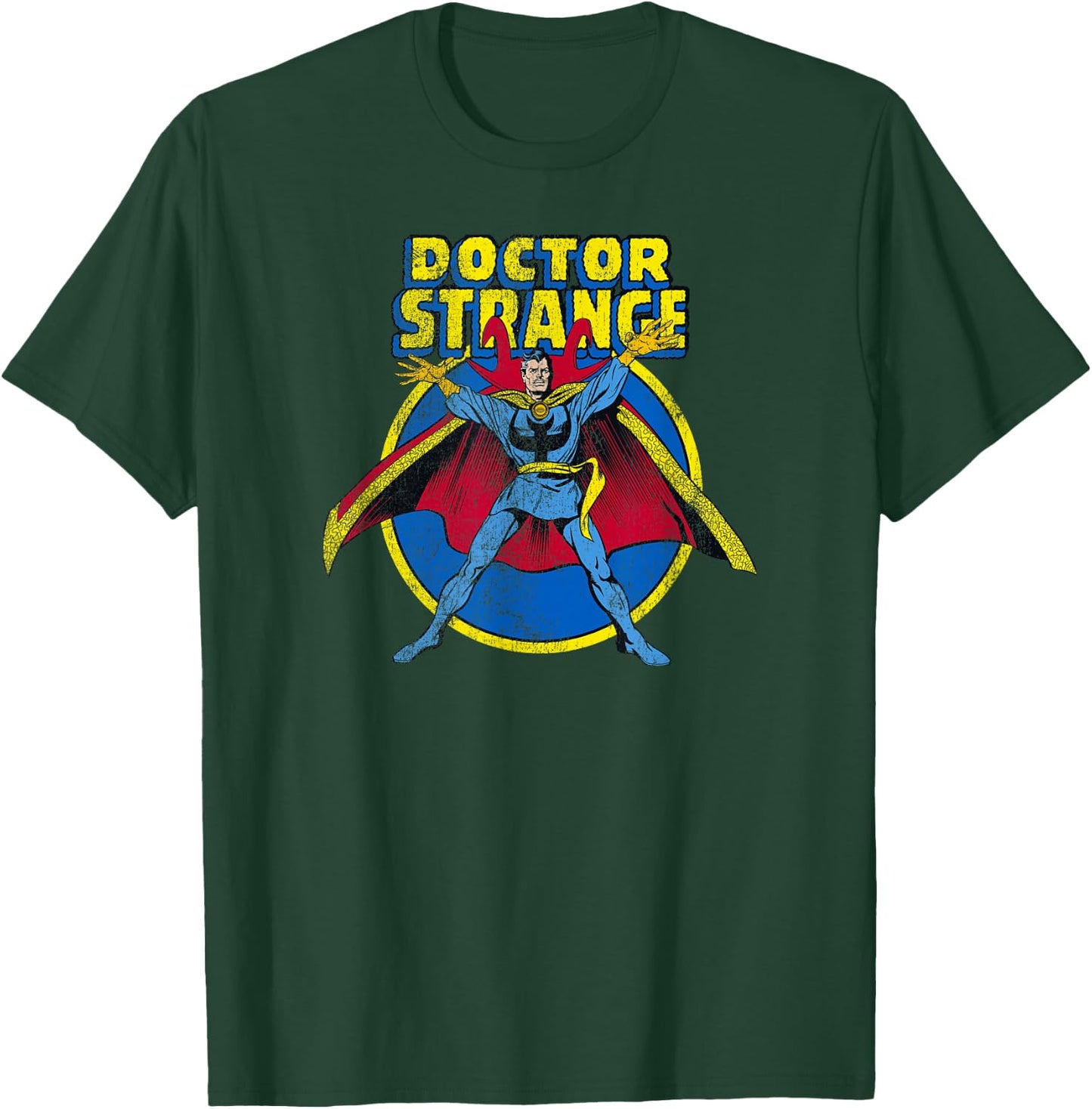 Marvel Comics Retro Doctor Strange Vintage Sorcerer Logo T-Shirt - T-Shirt | Forest