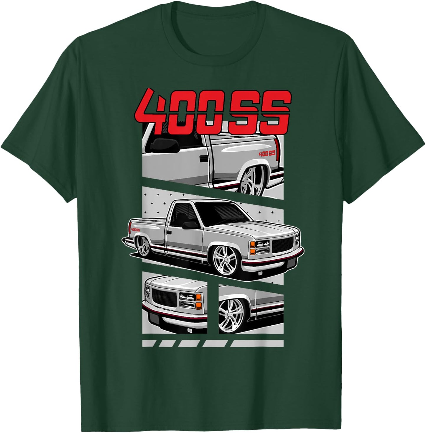 GMT800 1500 Truck 90S K1500 C1500 GMT400 T-Shirt - T-Shirt | Forest
