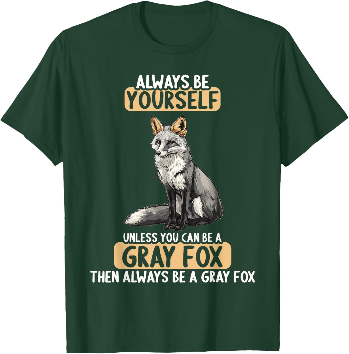 Gray Foxes Gray Fox T-Shirt - T-Shirt | Forest