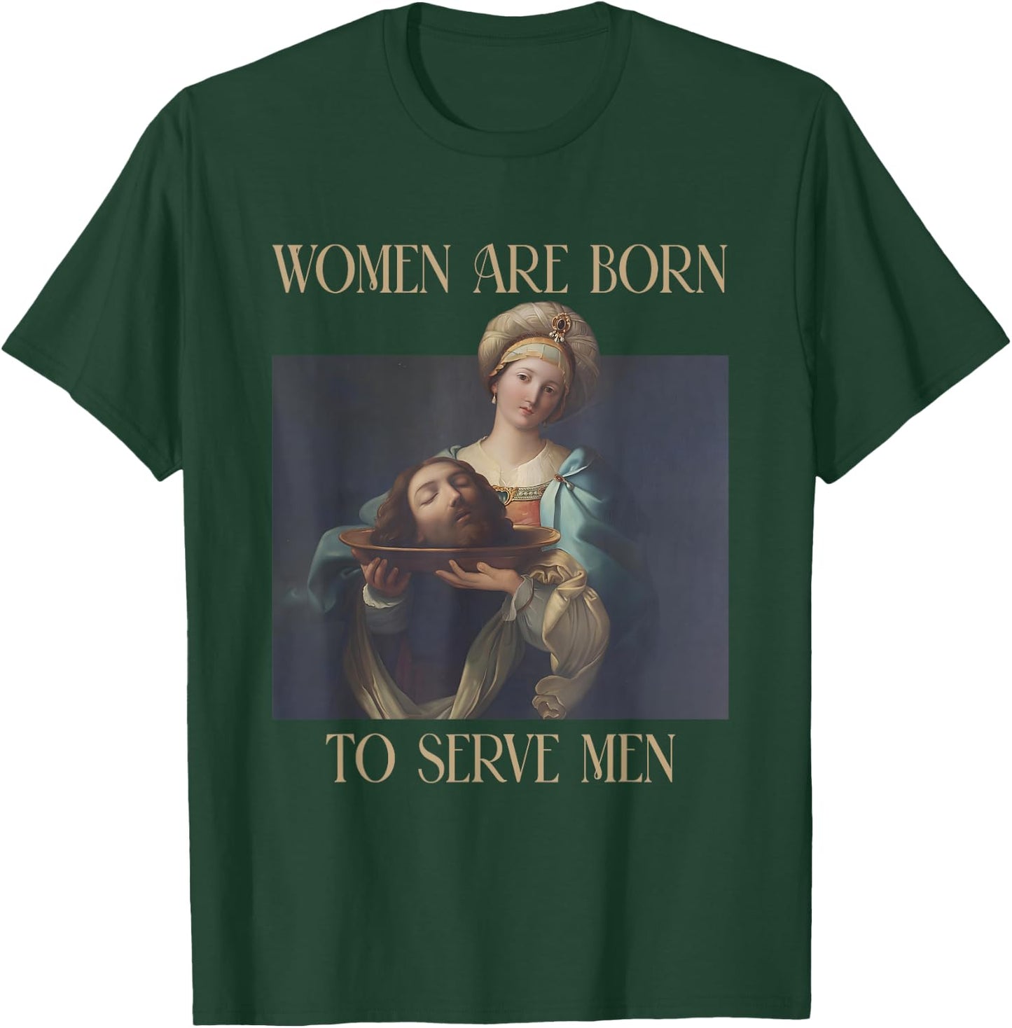 Born To Serve Men Funny Boss Girl Motivational T-Shirt - T-Shirt | Forest