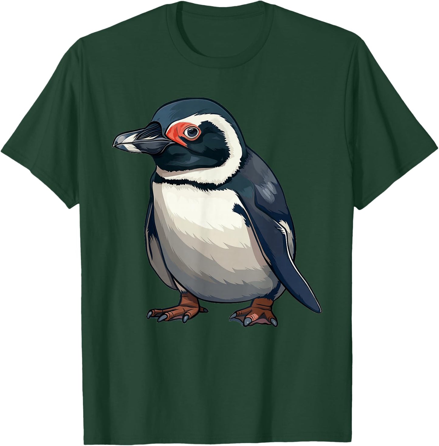 Humboldt Penguin Anime T-Shirt - T-Shirt | Forest