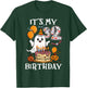 Boo It's My 32nd Birthday Halloween Ghost 32 Years Old B-day T-Shirt - T-Shirt | Forest