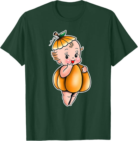 Kewpie Baby Pumpkin T-Shirt - T-Shirt | Forest