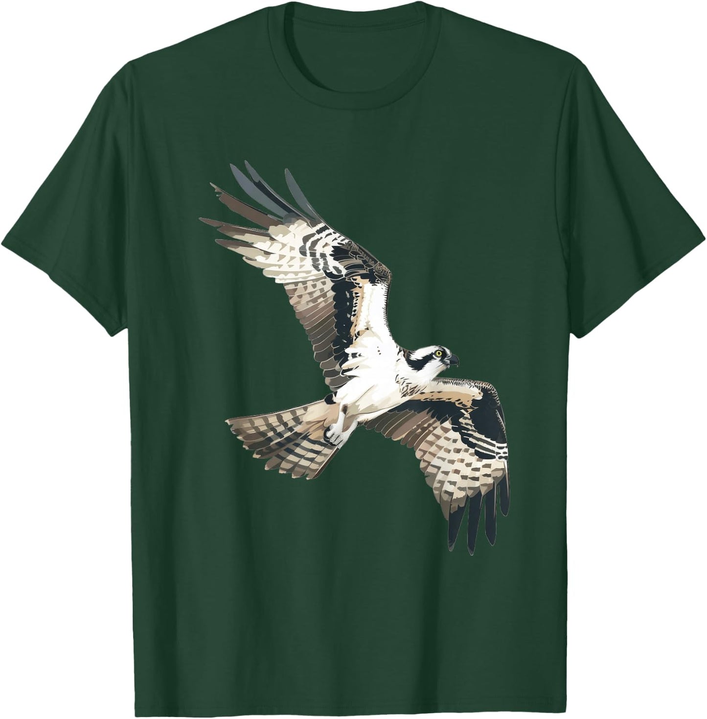 Osprey Bird In The Wilderness T-Shirt - T-Shirt | Forest