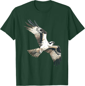 Osprey Bird In The Wilderness T-Shirt - T-Shirt | Forest