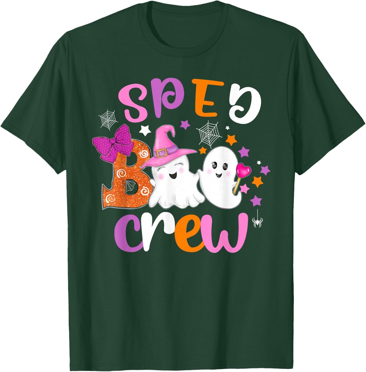 SPED Boo Crew Halloween Speech Therapy shirt SPED Halloween T-Shirt - T-Shirt | Forest