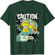 Minions & Monsters Caution Content Creator T-Shirt - T-Shirt | Forest