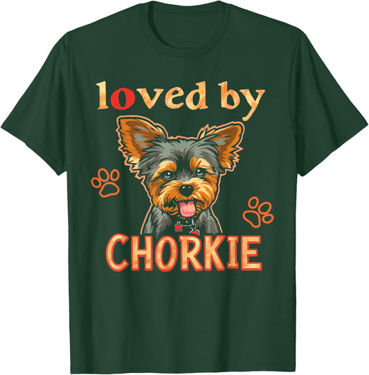 Chorkie Owner Dog Lover Puppy Chihuahua Yorkshire Terrier Men Women T-Shirt - T-Shirt | Forest