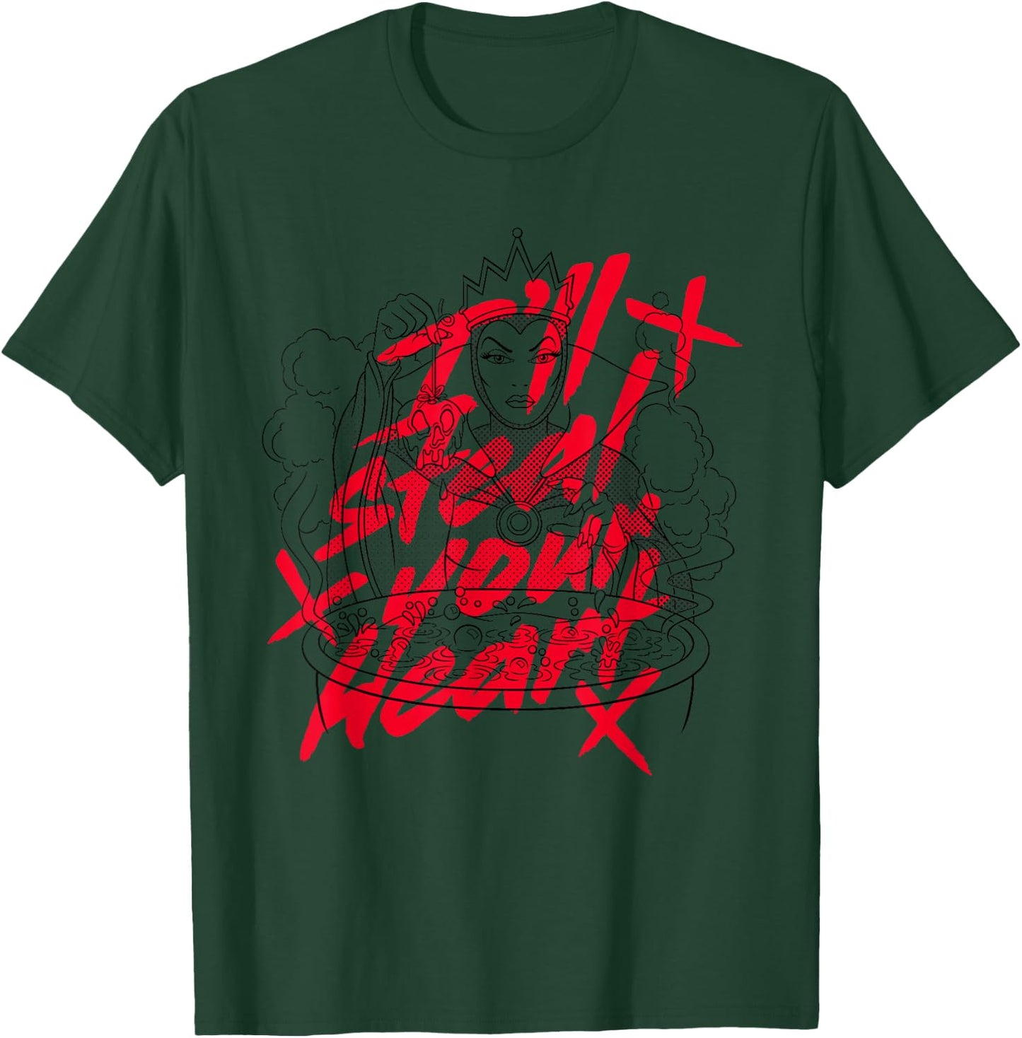 Disney Villains Evil Queen I'll Steal Your Heart T-Shirt - T-Shirt | Forest