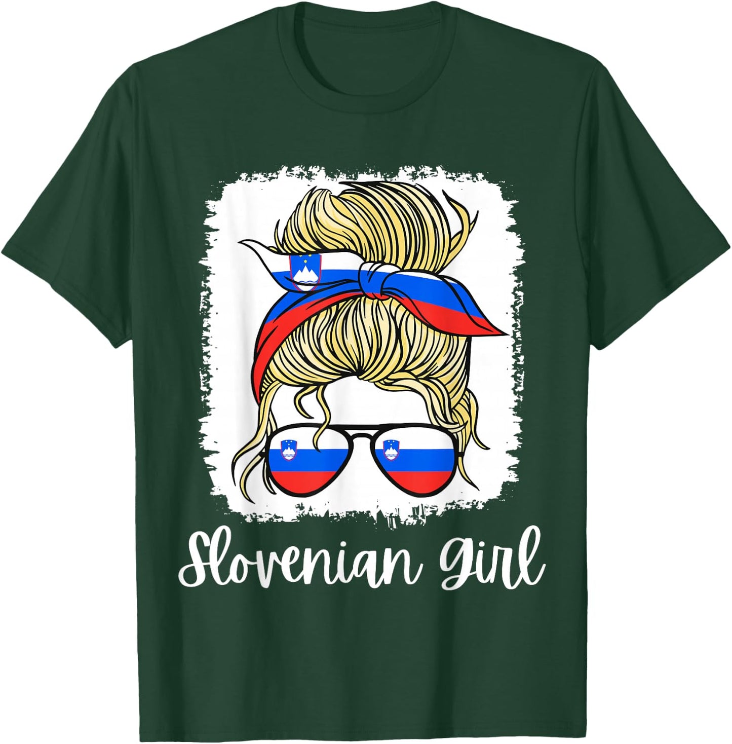 Slovenia Slovenka Girls Slovenian Girl Wife T-Shirt - T-Shirt | Forest