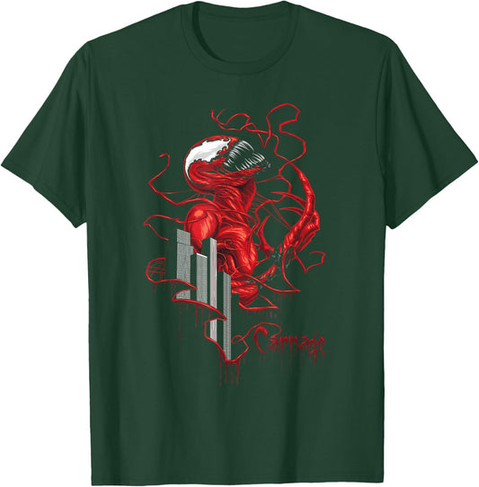 Marvel Comics Rise of Carnage Graphic Center Icon T-Shirt - T-Shirt | Forest