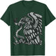 Mexican Flag Eagle Shield Aguila T-Shirt - T-Shirt | Forest