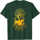 Cool Drum Set Art Women Drummer Music Drumming Lover T-Shirt - T-Shirt | Forest