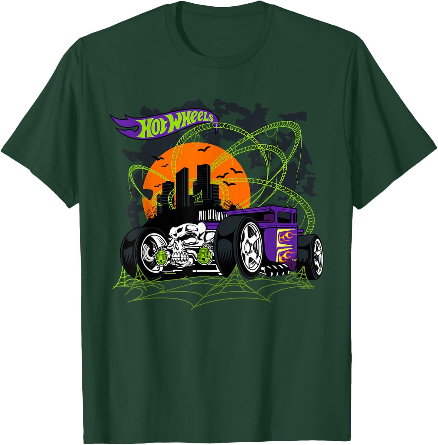 Hot Wheels - Halloween Bone Shaker T-Shirt - T-Shirt | Forest