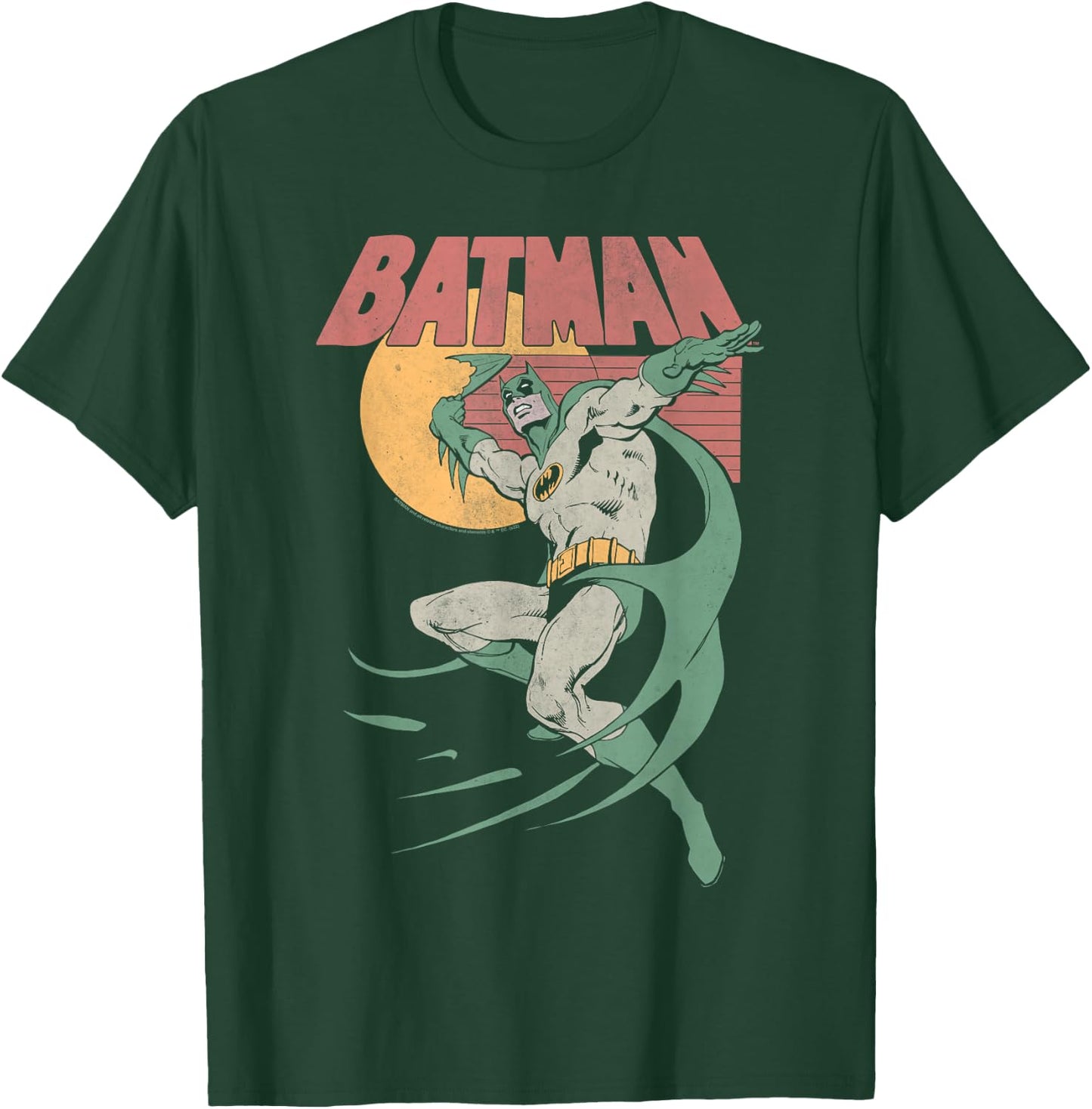 Batman 70's Batman T-Shirt - T-Shirt | Forest