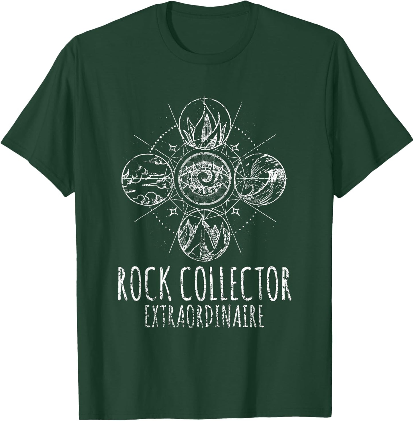 Rock Collector Extraordinaire Geologists Geology Geologist T-Shirt - T-Shirt | Forest