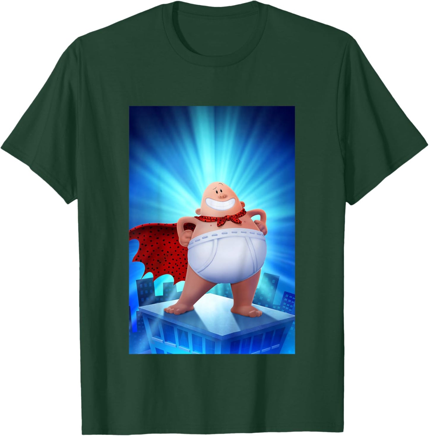 DreamWorks Captain Underpants Iconic Pose T-Shirt - T-Shirt | Forest