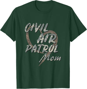 Civil Air Patrol Mom Shirt for Proud CAP Cadet Mothers T-Shirt - T-Shirt | Forest