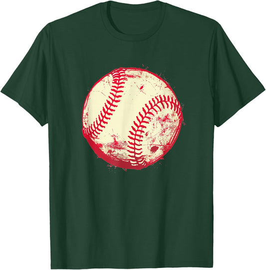 Baseball Player and Fan T-Shirt - T-Shirt | Forest