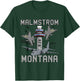 Malmstrom AFB Montana Air Force Base Fighter Jets Vintage T-Shirt - T-Shirt | Forest