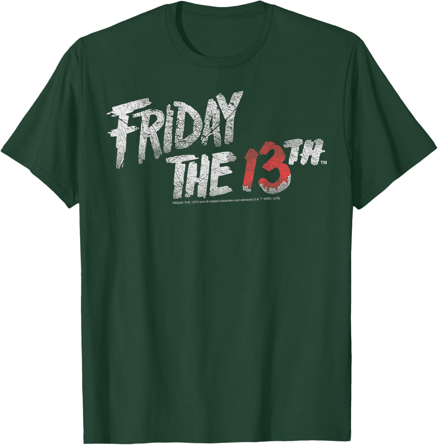 Friday The 13th Stacked Logo T-Shirt - T-Shirt | Forest