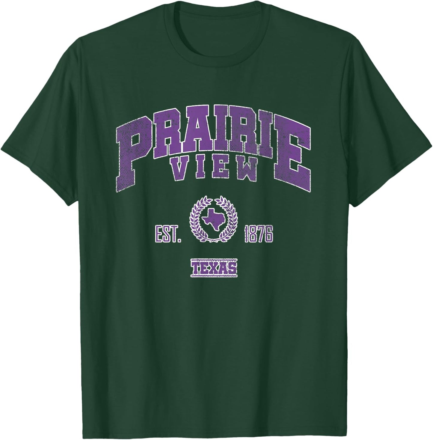 Apparel Prairie view Souvenirs - Texas TB02 | Prairie View TX | Vintage Throwback T-Shirt - T-Shirt | Forest