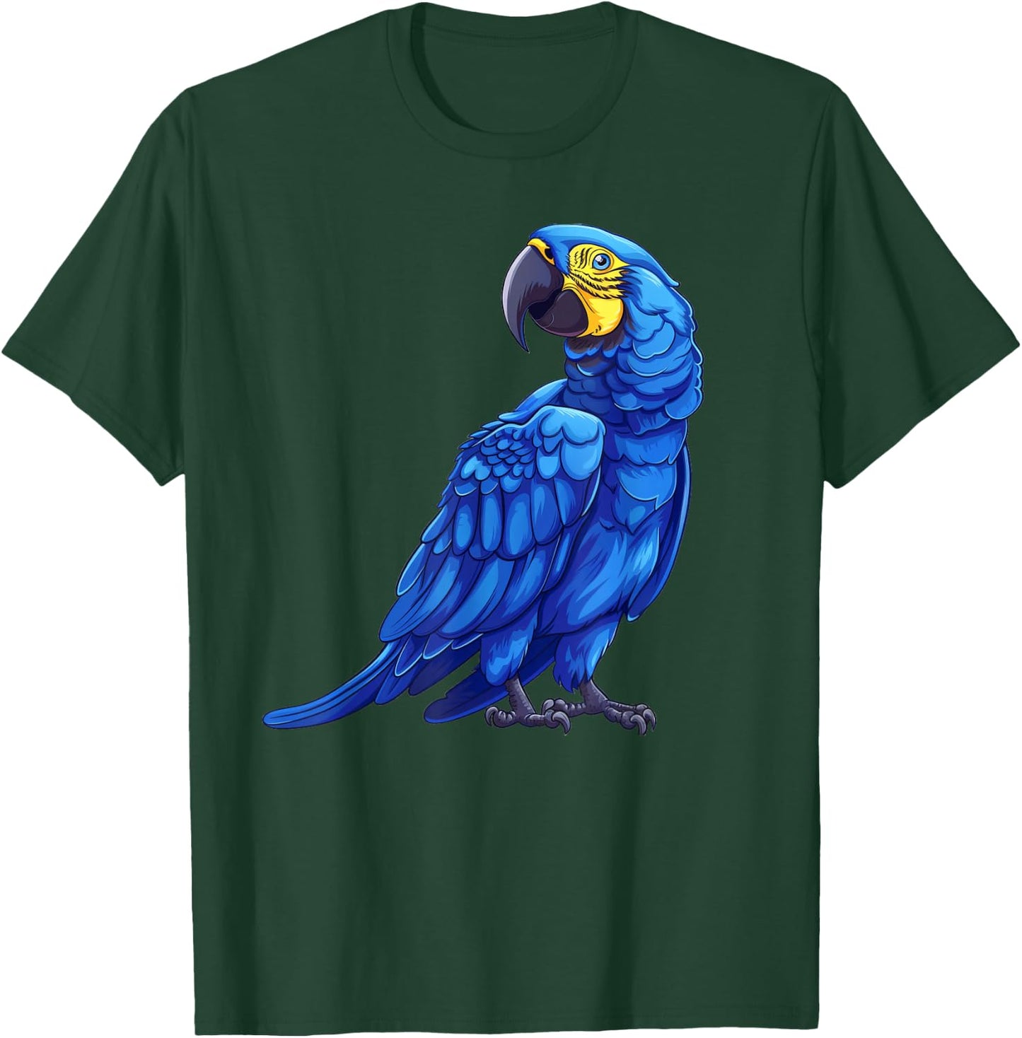 Hyacinth Macaw Funny T-Shirt - T-Shirt | Forest