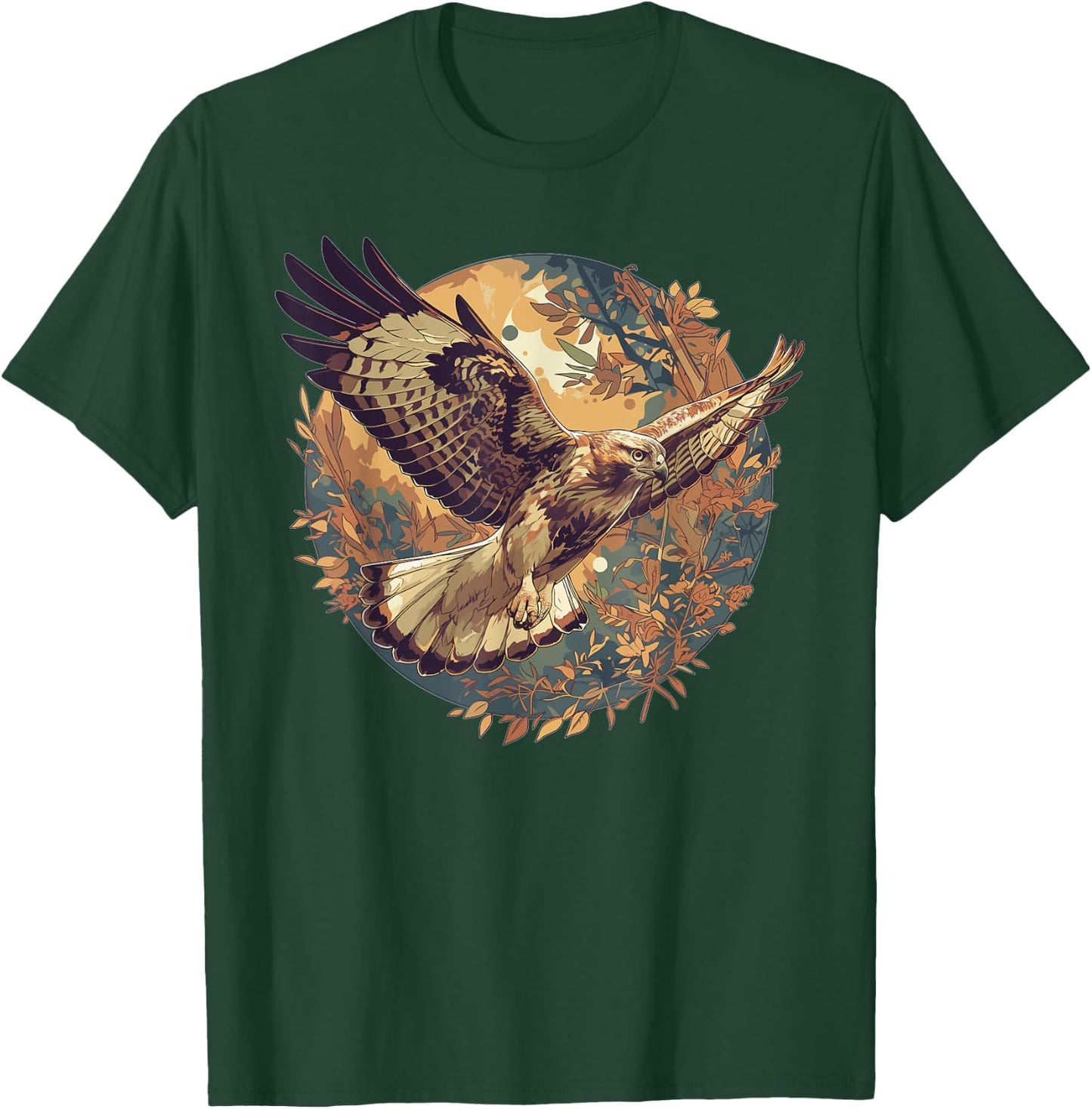 Hawks Hawk T-Shirt - T-Shirt | Forest