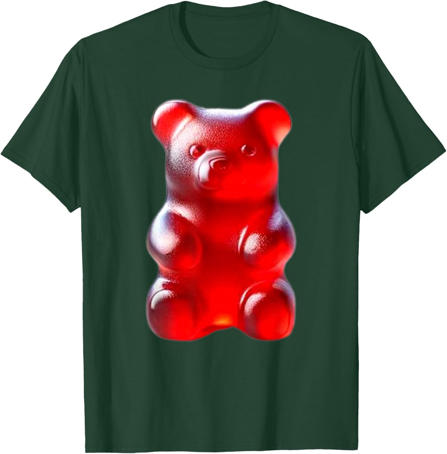 Red Gummy Bear T-Shirt - T-Shirt | Forest