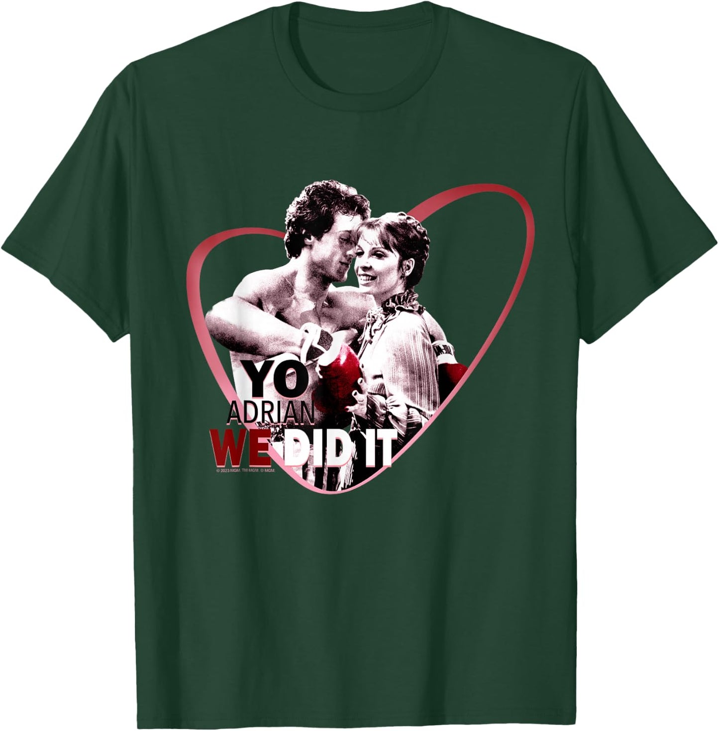 Rocky Yo Adrian We Did It T-Shirt - T-Shirt | Forest