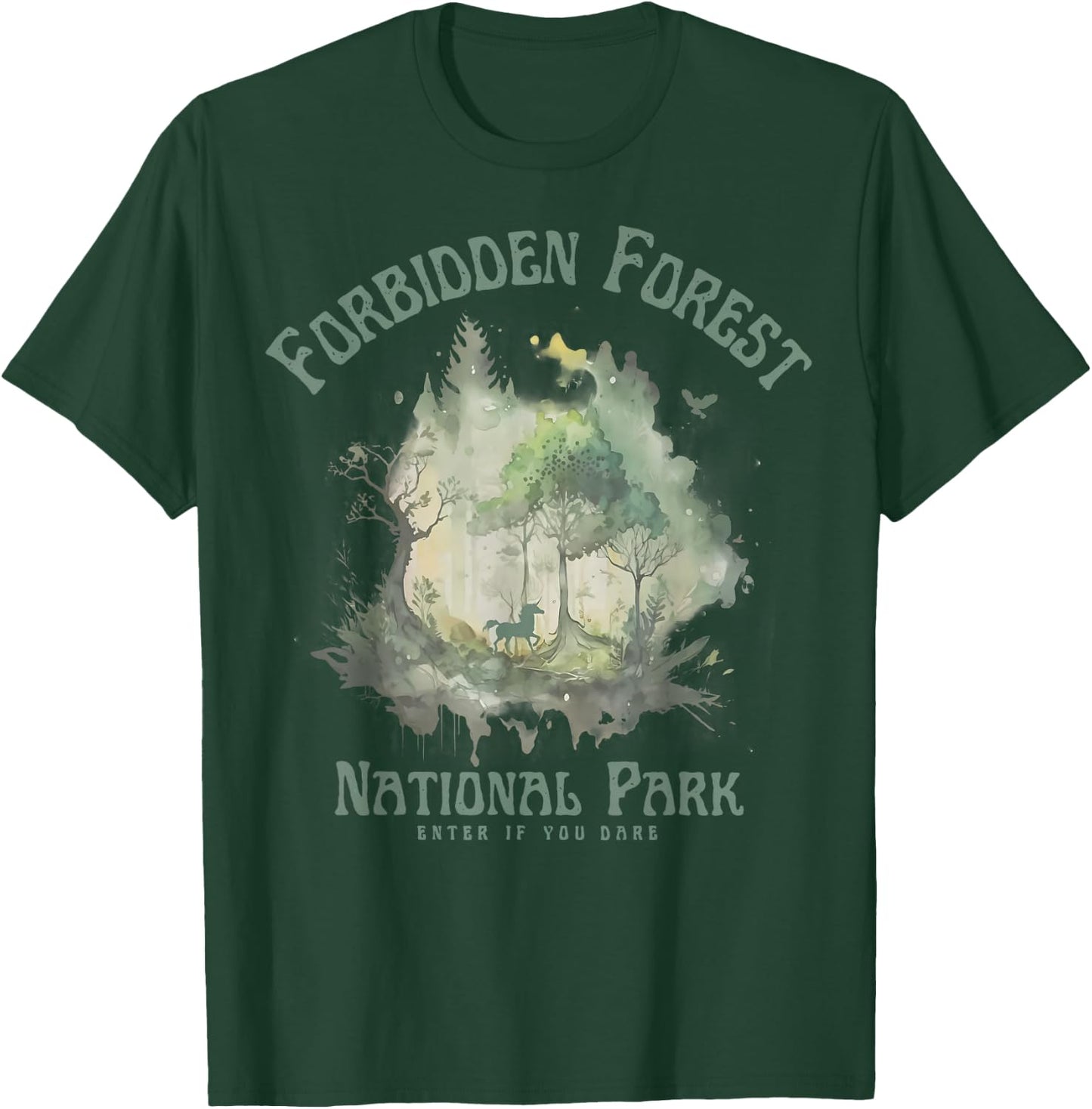 Visit The Forbidden Forest National Park Hiking Camping T-Shirt - T-Shirt | Forest