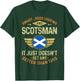 Scotland Flag Proud Scotsmen Men & Women T-Shirt - T-Shirt | Forest