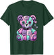 Cute Pastel Goth Aesthetic Kawaii Creepy Teddy Bear T-Shirt - T-Shirt | Forest