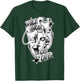Smile Now Cry Later Pretty Girl Chicano Blackwork T-Shirt - T-Shirt | Forest