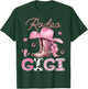 Rodeo Gigi Pink Boots Coquette CowGirl Birthday Party T-Shirt - T-Shirt | Forest