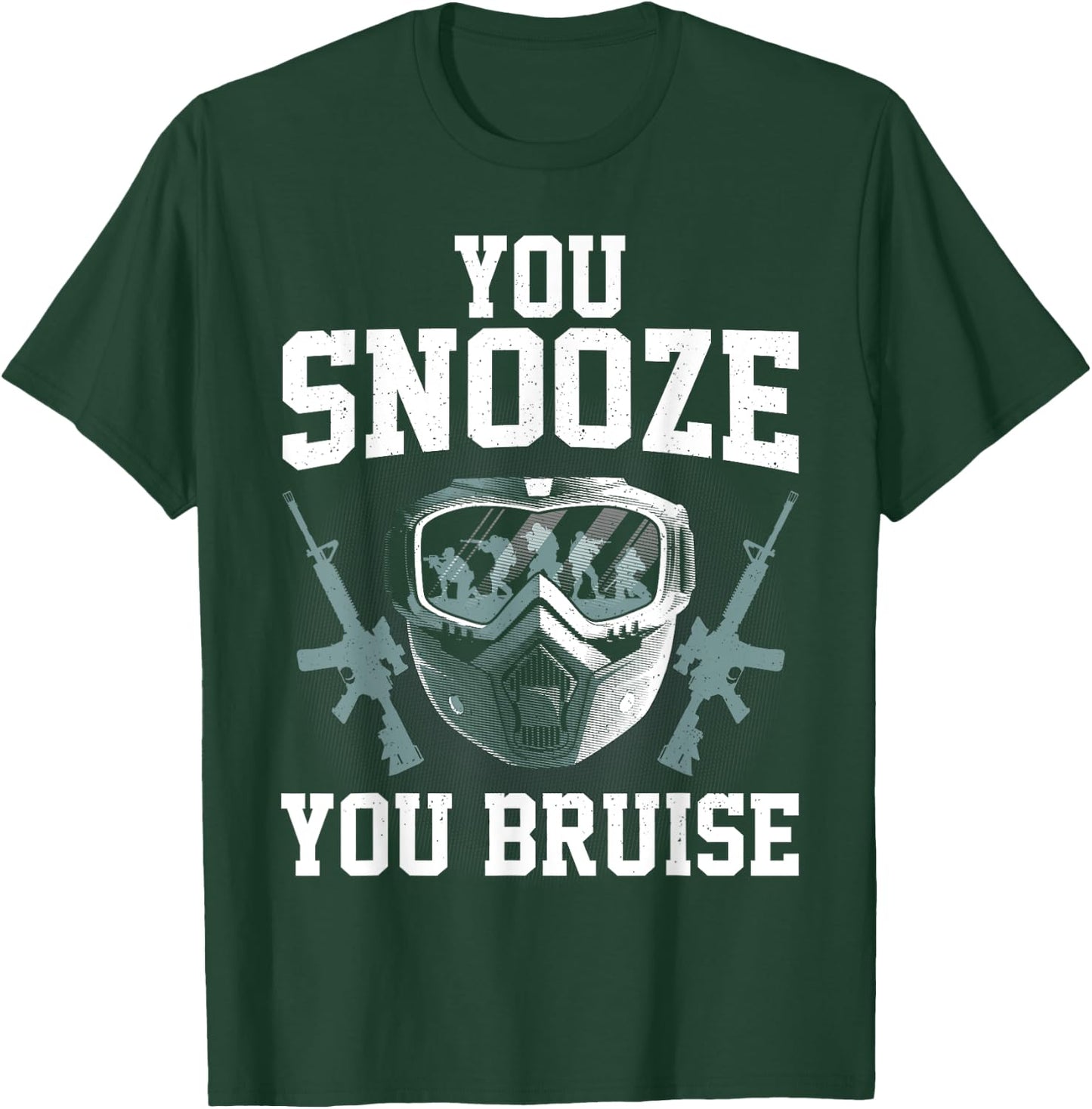 Funny Airsoft Art Women Airsoft Player Airsoft Gear T-Shirt - T-Shirt | Forest