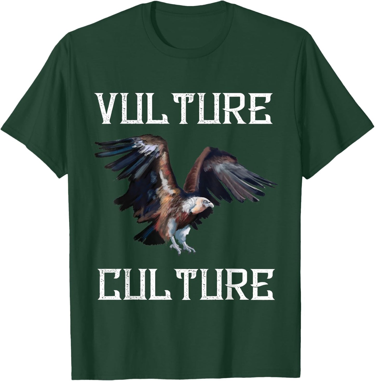 Vulture Culture Ornithology Turkey Vulture Bird Vulture T-Shirt - T-Shirt | Forest