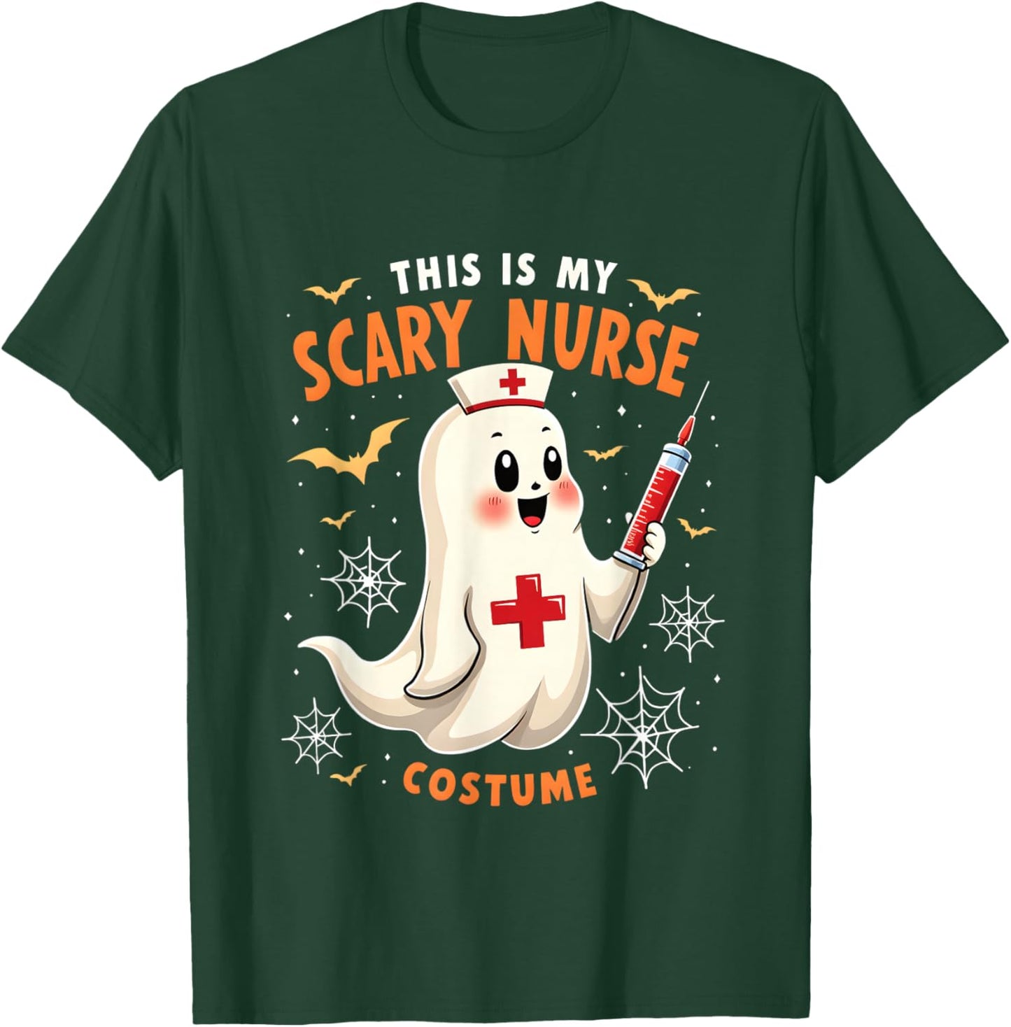 This Is My Scary Nurse Costume Spooky T-Shirt - T-Shirt | Forest