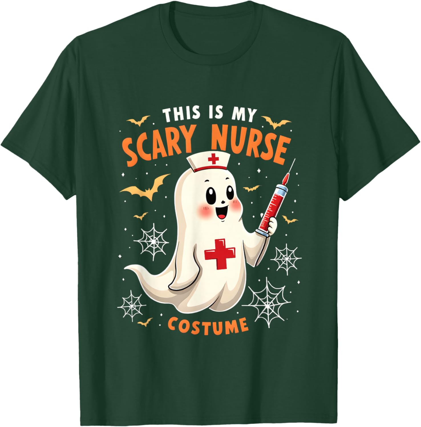 This Is My Scary Nurse Costume Spooky T-Shirt - T-Shirt | Forest