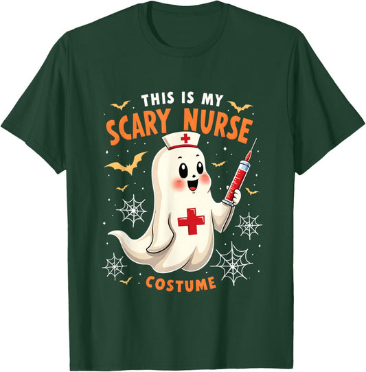 This Is My Scary Nurse Costume Spooky T-Shirt - T-Shirt | Forest