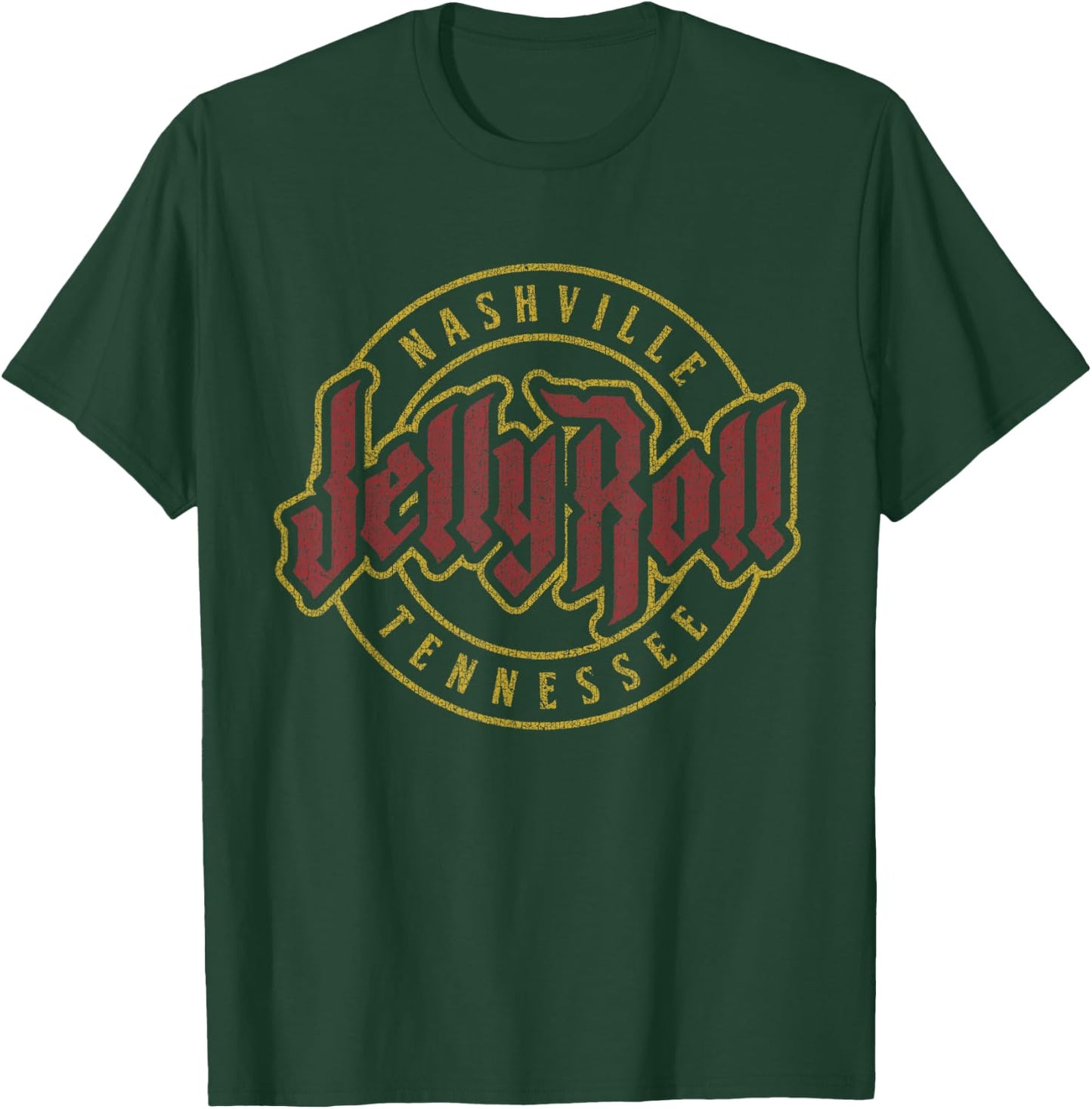 Jelly Roll - Stamp T-Shirt - T-Shirt | Forest