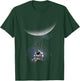 Space Themed Women Outer Space Moon Galaxy Astronaut T-Shirt - T-Shirt | Forest