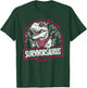 Dinosaur Breast Cancer Awareness Cancer Support Pink Ribbon T-Shirt - T-Shirt | Forest